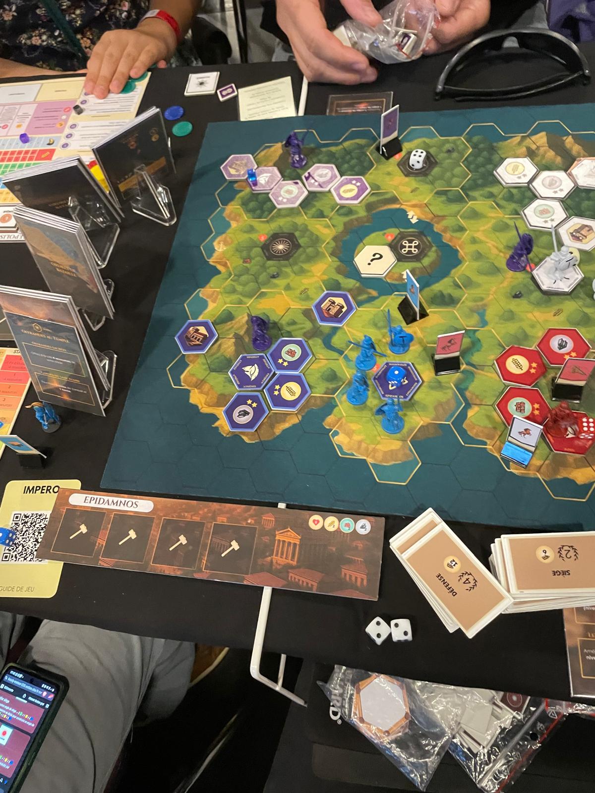 Session de jeu aux Utopiales